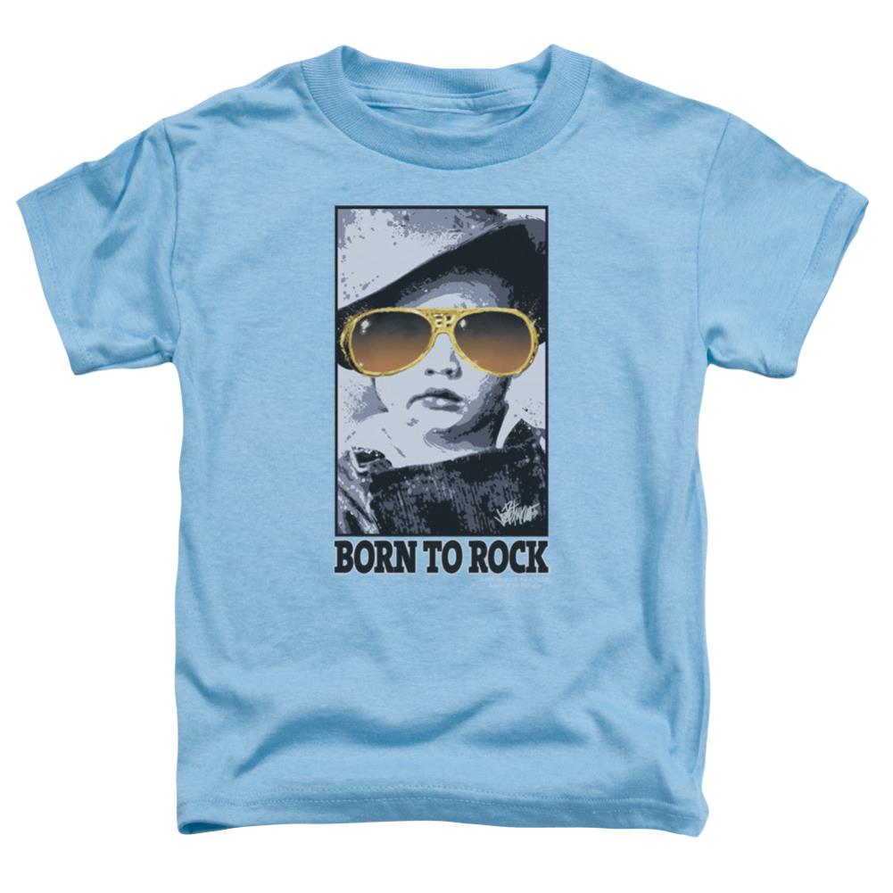 Elvis Presley Born To Rock Toddler 18/1 Cotton Short-Sleeve T-Shirt
