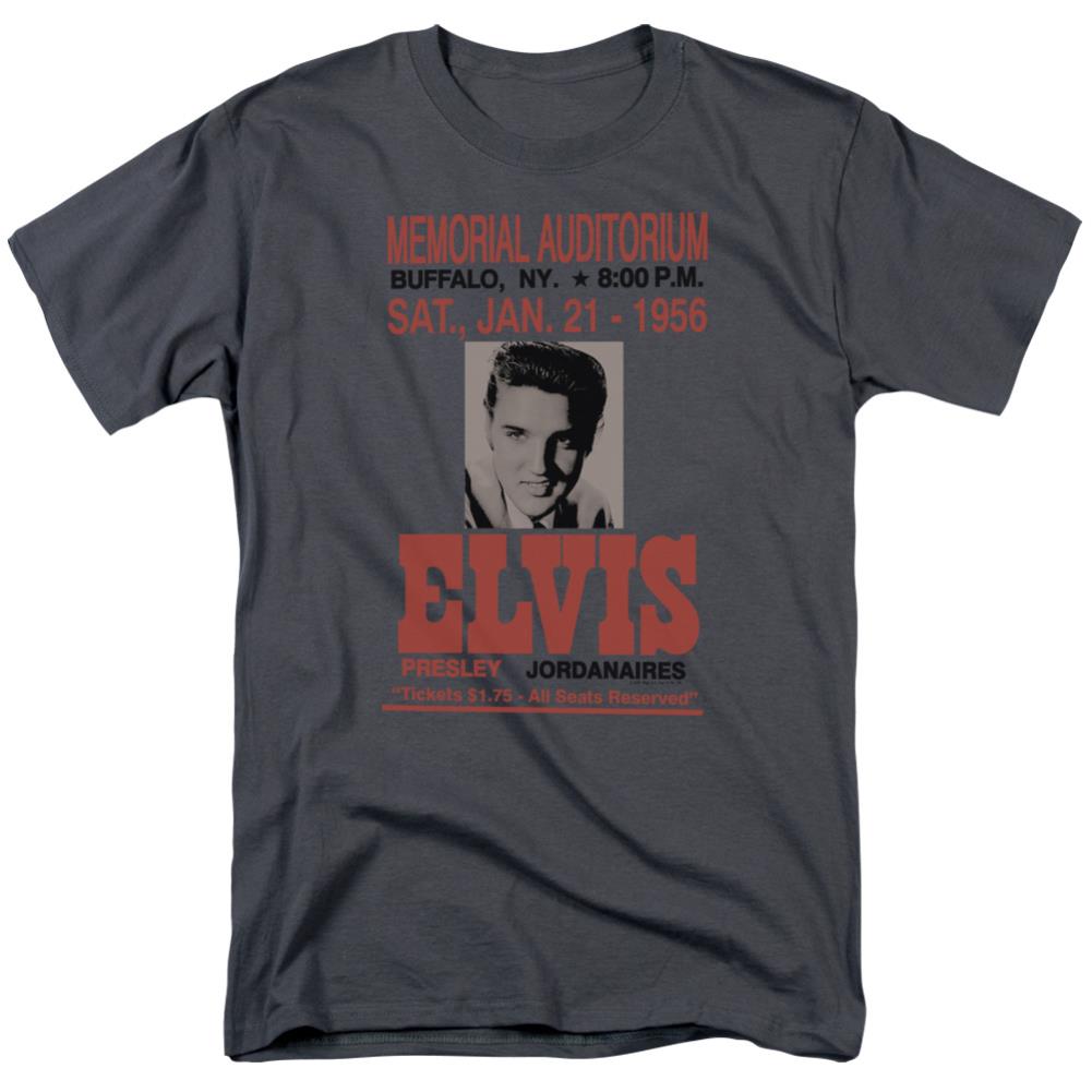 Elvis Presley Buffalo 1956 Men's 18/1 Cotton Short-Sleeve T-Shirt