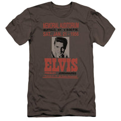 Elvis Presley Buffalo 1956 Men's Ultra-Soft 30/1 Cotton Slim Short-Sleeve T-Shirt