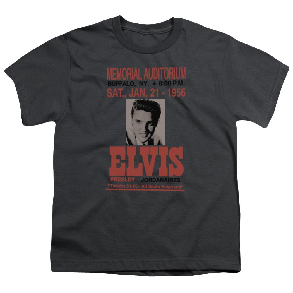 Elvis Presley Buffalo 1956 Youth 18/1 100% Cotton Short-Sleeve T-Shirt