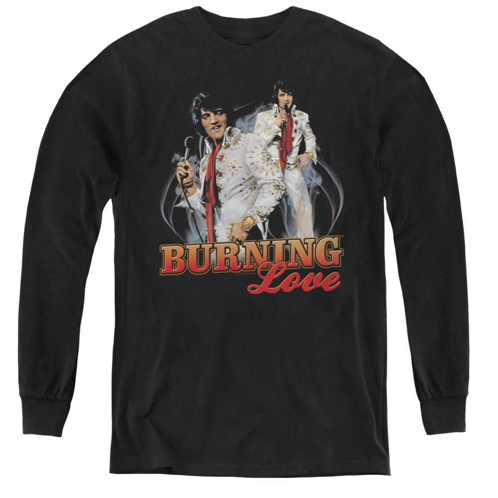 Elvis Presley Burning Love Youth Long-Sleeve T-Shirt