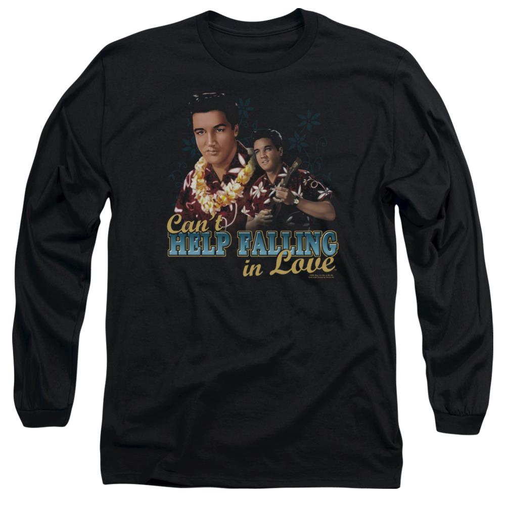 Elvis Presley Cant Help Falling Men's 18/1 Cotton Long-Sleeve T-Shirt