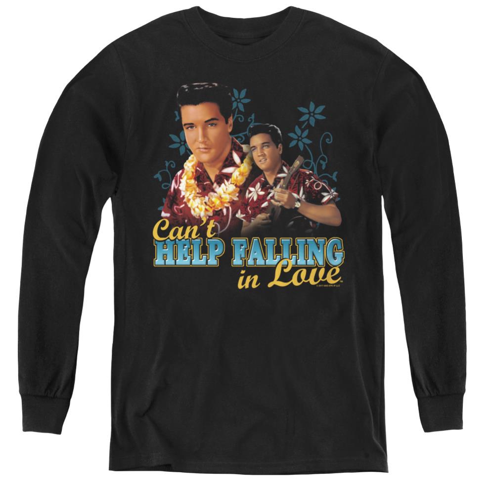 Elvis Presley Cant Help Falling Youth Long-Sleeve T-Shirt