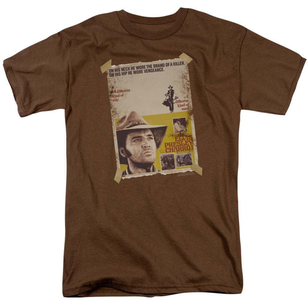 Elvis Presley Charro Men's 18/1 Cotton Short-Sleeve T-Shirt