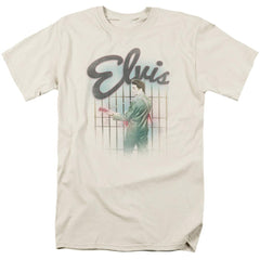 Elvis Presley Colorful King Men's 18/1 Cotton Short-Sleeve T-Shirt