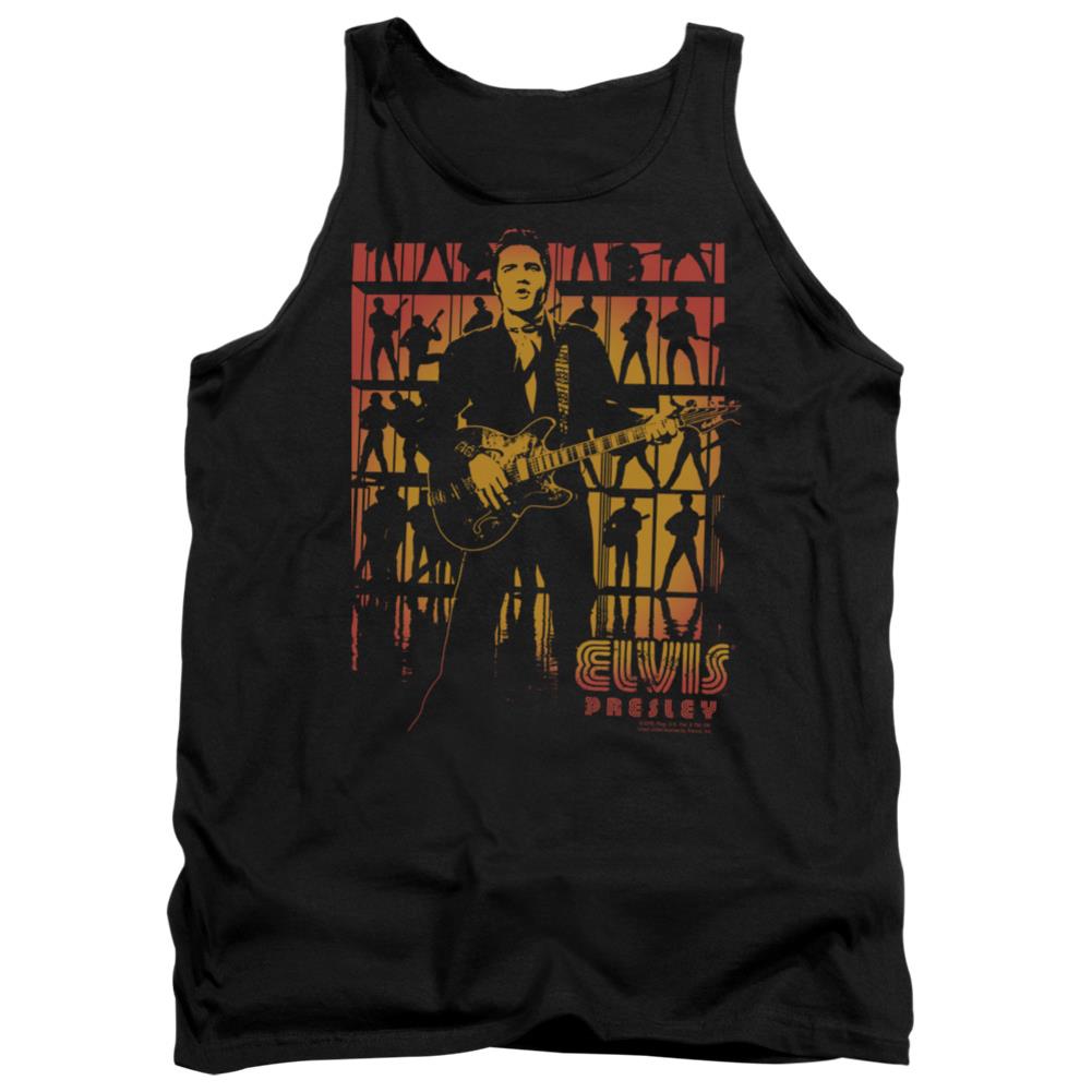Elvis Presley Comeback Spotlight Men's 18/1 Cotton Tank Top