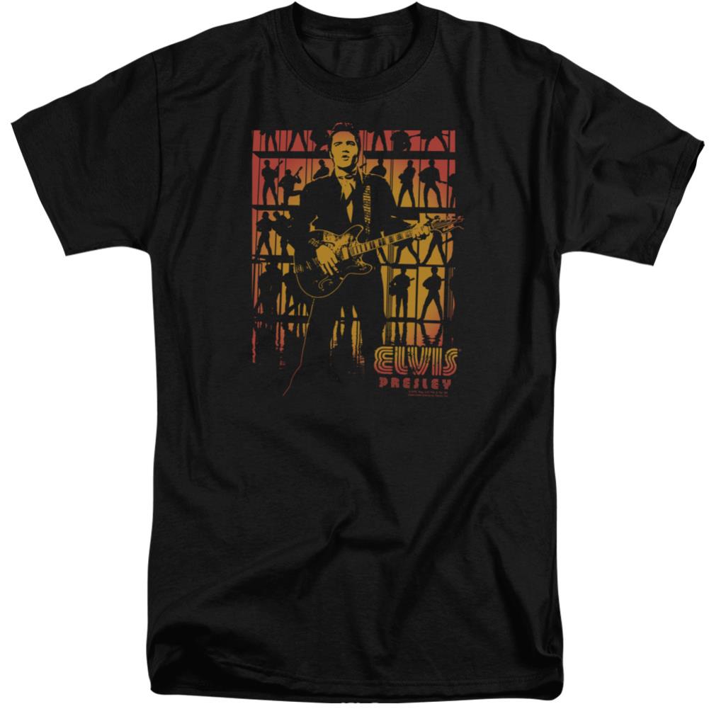 Elvis Presley Comeback Spotlight Men's 18/1 Tall Cotton Short-Sleeve T-Shirt