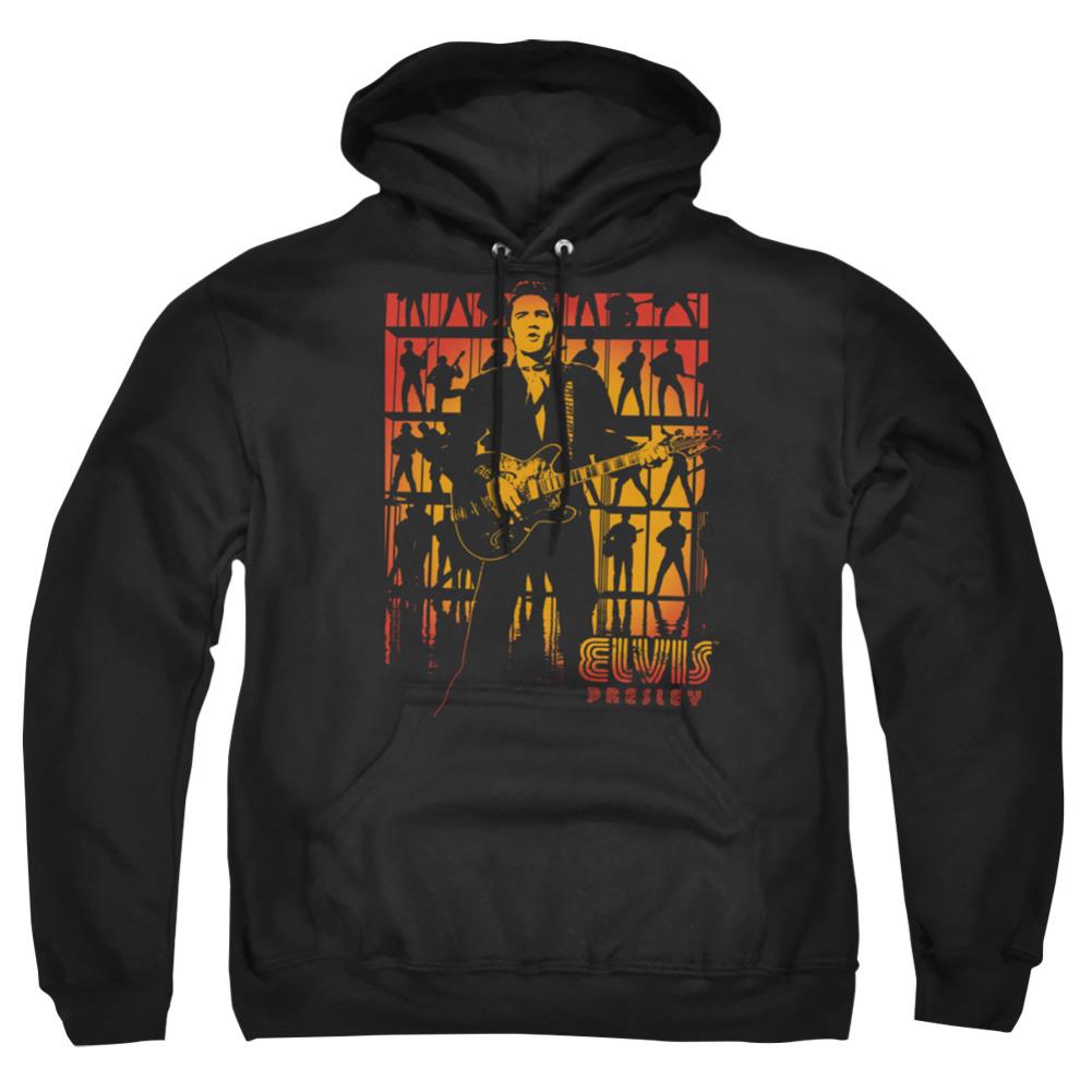 Elvis Presley Comeback Spotlight Men's Pull-Over 75 25 Poly Hoodie