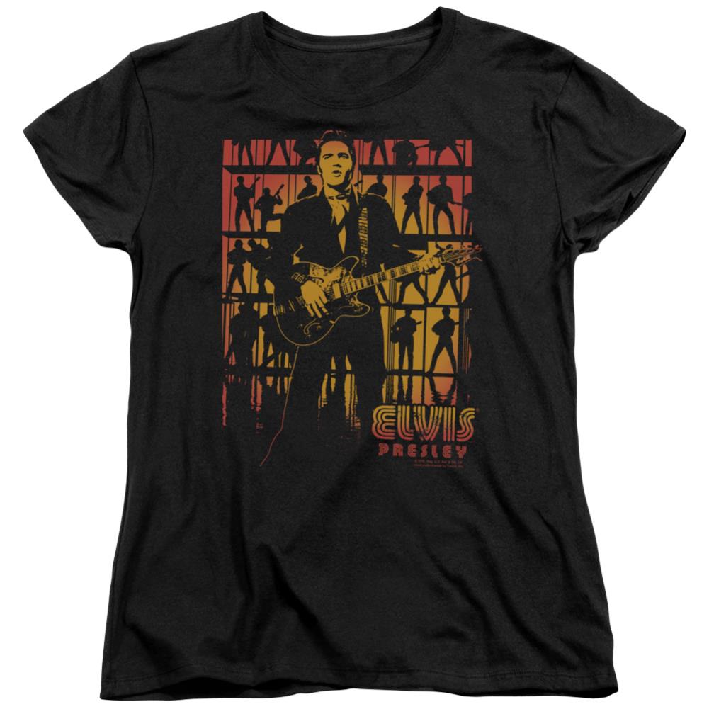 Elvis Presley Comeback Spotlight Women's 18/1 Cotton Short-Sleeve T-Shirt