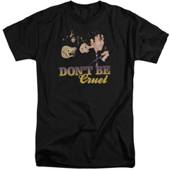 Elvis Presley Dont Be Cruel Men's 18/1 Tall Cotton Short-Sleeve T-Shirt