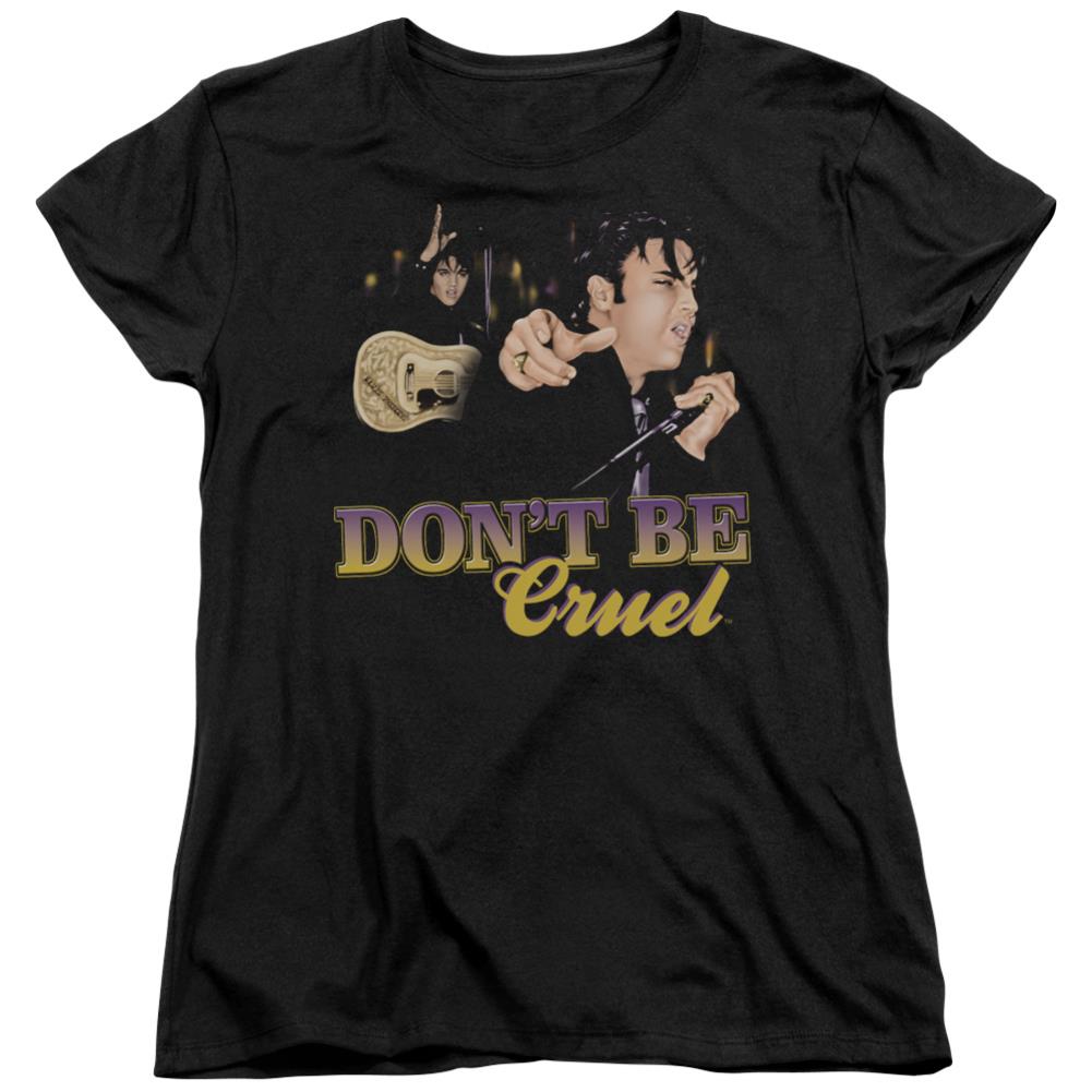 Elvis Presley Dont Be Cruel Women's 18/1 Cotton Short-Sleeve T-Shirt