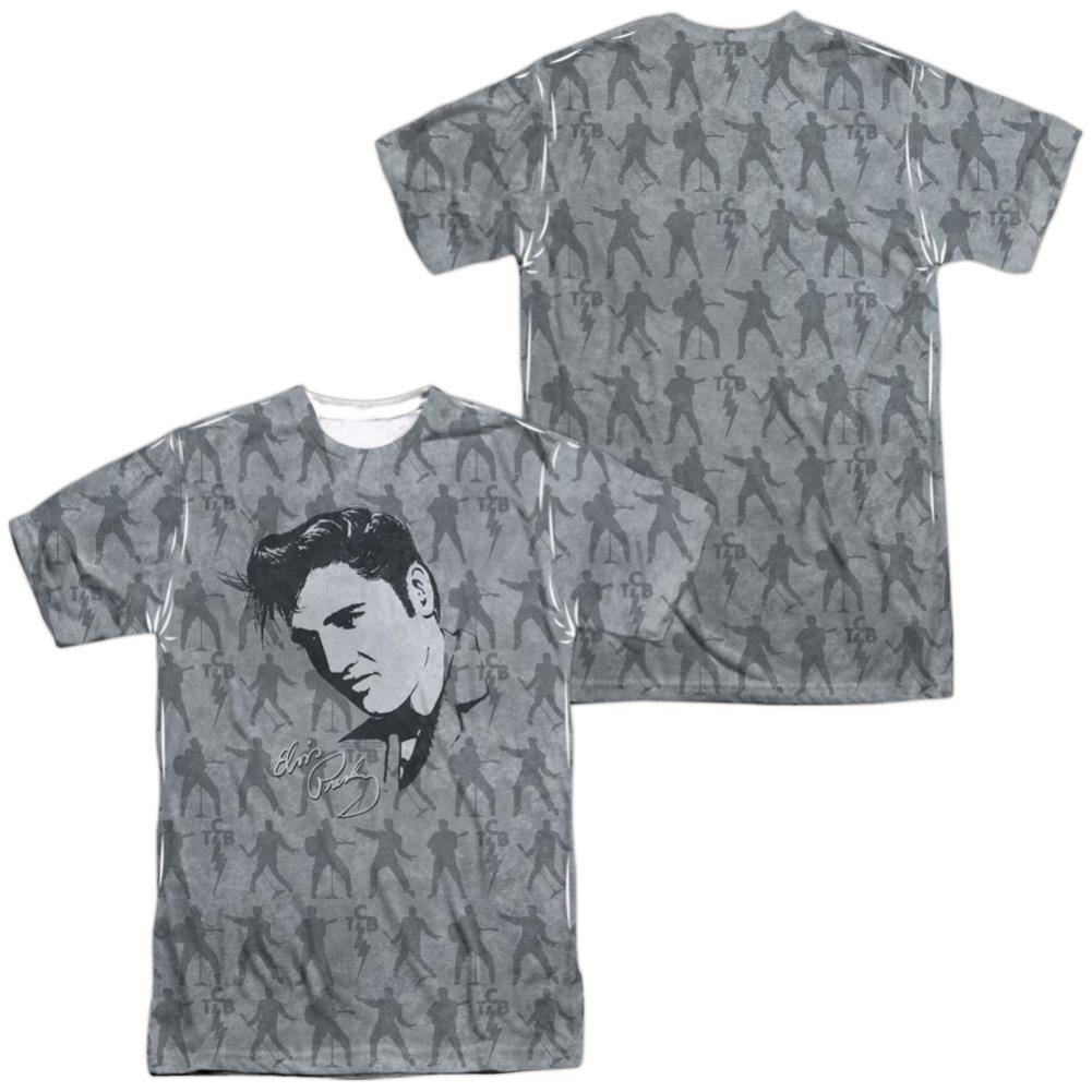 Elvis Presley Down To Business Men's Regular Fit Polyester Short-Sleeve T-Shirt