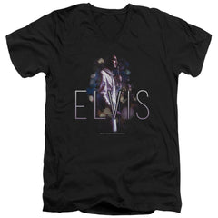 Elvis Presley Dream State Men's 30/1 Cotton Slim V-Neck T-Shirt