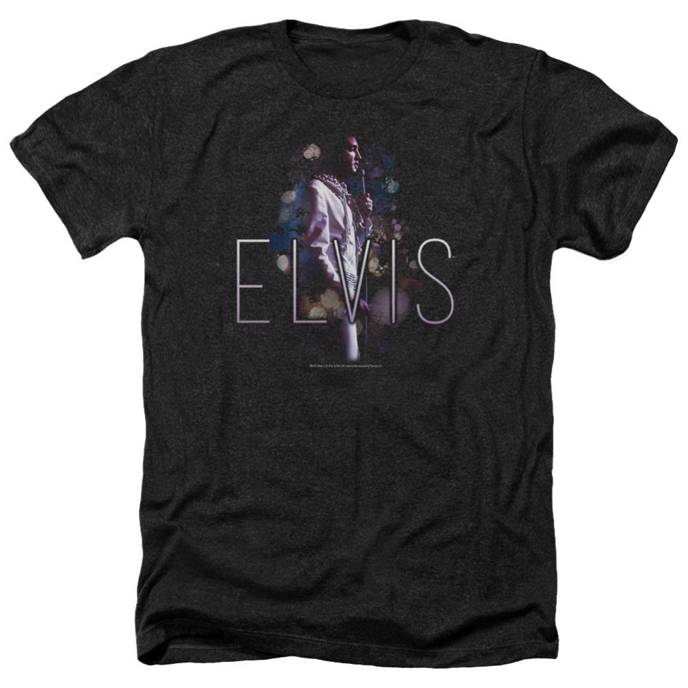 Elvis Presley Dream State Men's 30/1 Heather 60 40 Poly Short-Sleeve T-Shirt