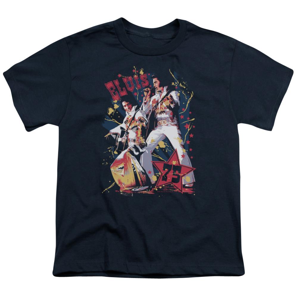 Elvis Presley Eagle Elvis Youth 18/1 100% Cotton Short-Sleeve T-Shirt