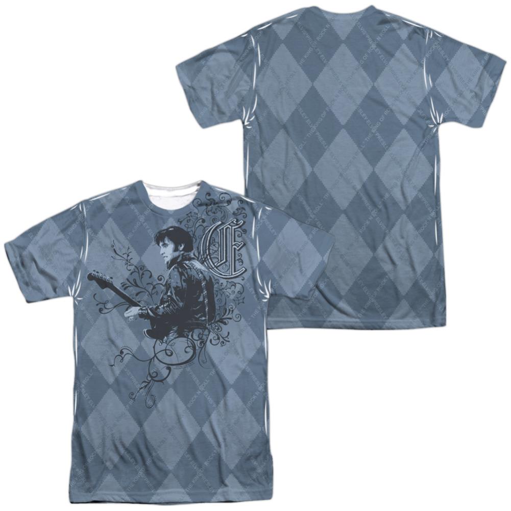 Elvis Presley Elvigyle Men's Regular Fit Polyester Short-Sleeve T-Shirt