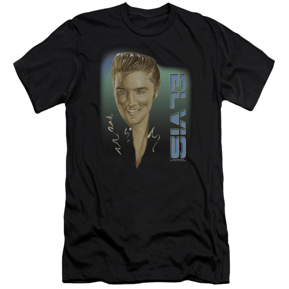 Elvis Presley Elvis 56 Men's Ultra-Soft 30/1 Cotton Slim Short-Sleeve T-Shirt