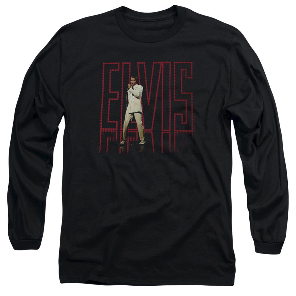 Elvis Presley Elvis 68 Album Men's 18/1 Cotton Long-Sleeve T-Shirt
