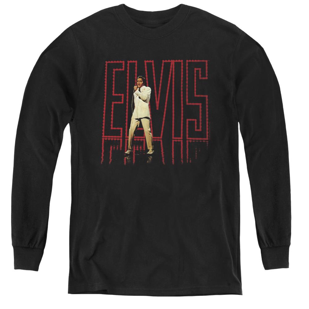 Elvis Presley Elvis 68 Album Youth Long-Sleeve T-Shirt