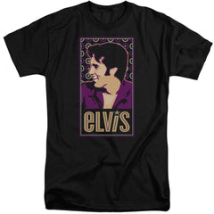 Elvis Presley Elvis Is Men's 18/1 Tall Cotton Short-Sleeve T-Shirt