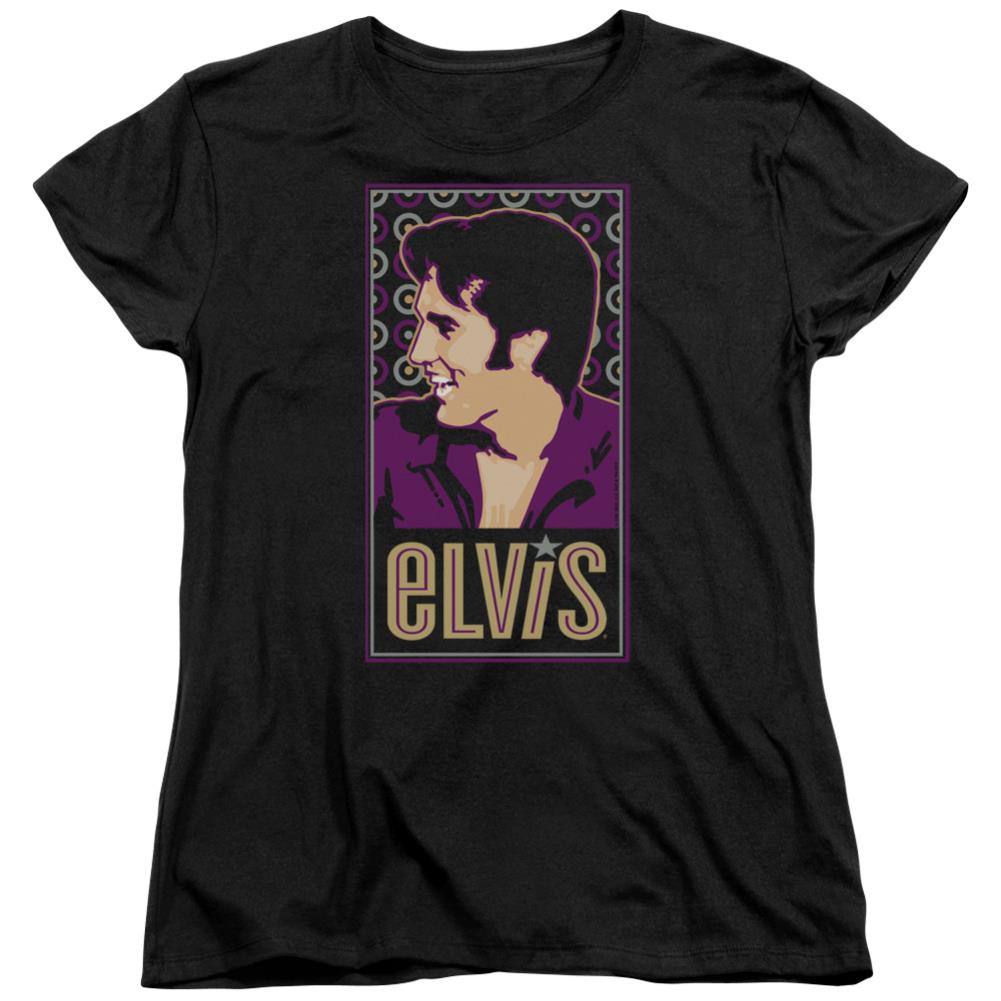 Elvis Presley Elvis Is Women's 18/1 Cotton Short-Sleeve T-Shirt