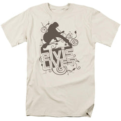 Elvis Presley Elvis Lives Men's 18/1 Cotton Short-Sleeve T-Shirt