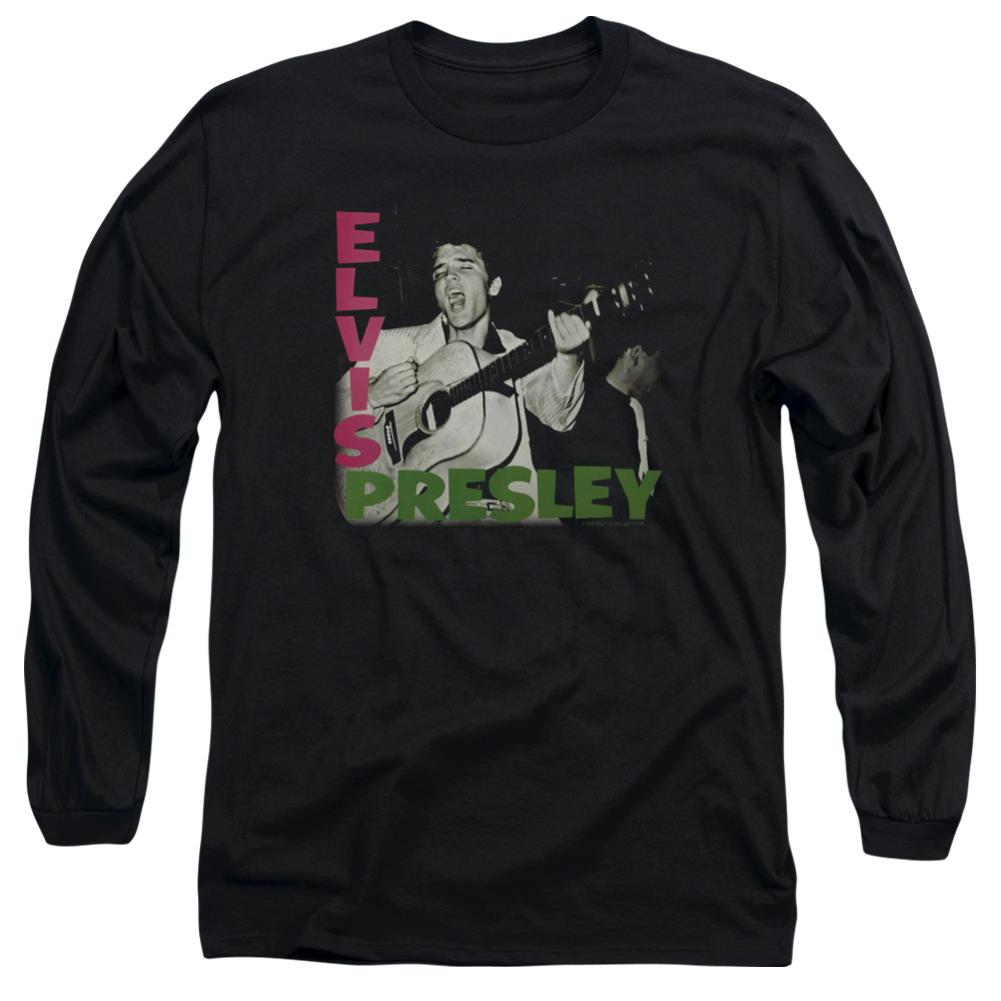 Elvis Presley Elvis Presley Album Men's 18/1 Cotton Long-Sleeve T-Shirt