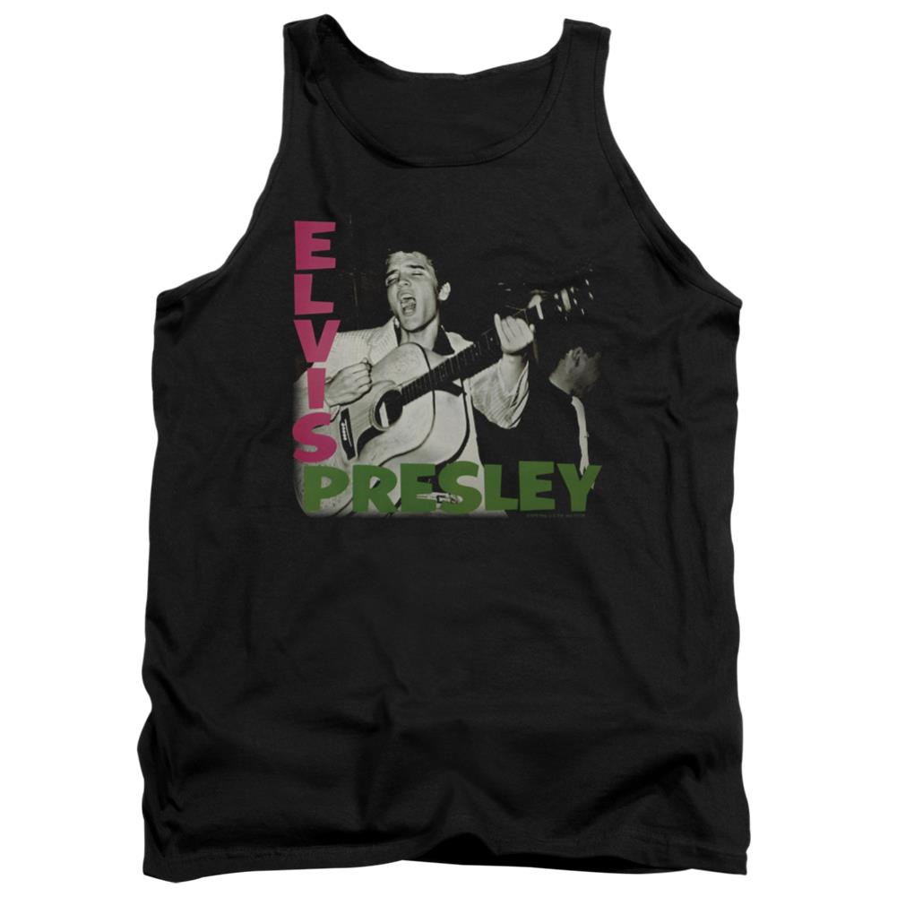 Elvis Presley Elvis Presley Album Men's 18/1 Cotton Tank Top