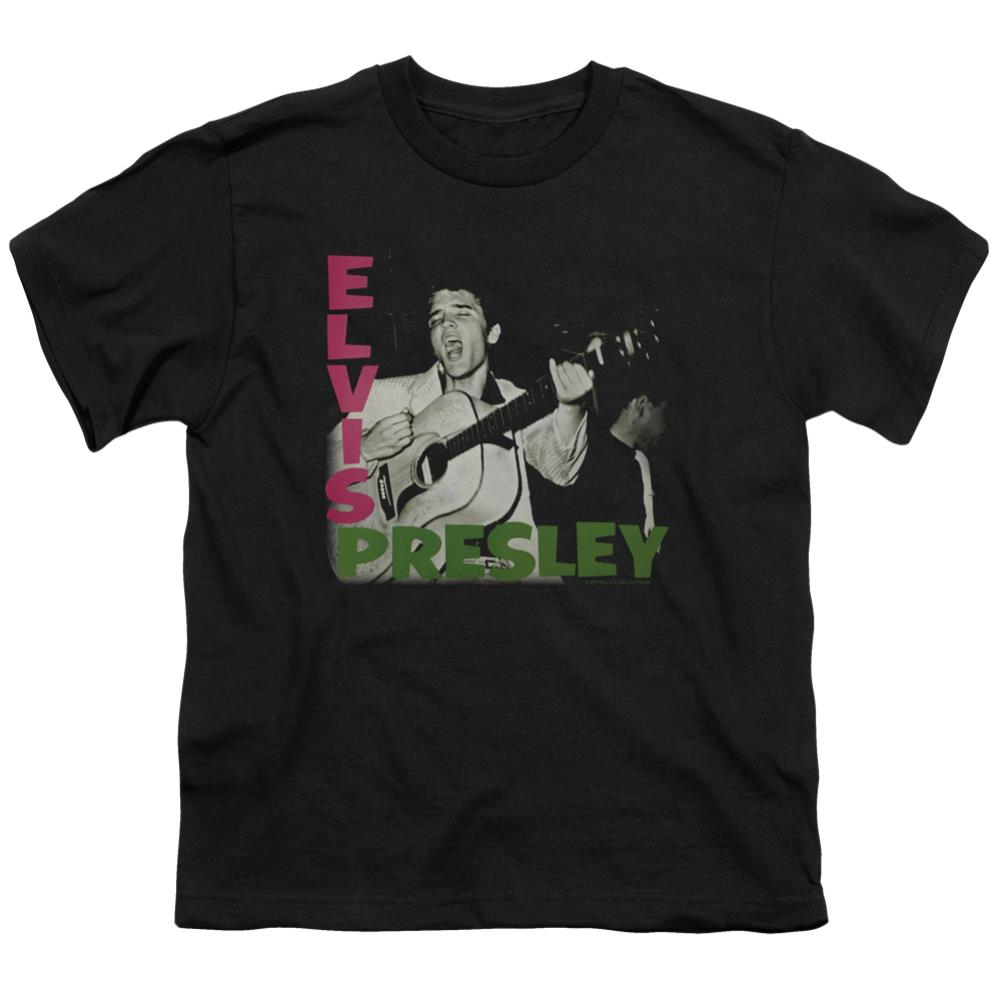 Elvis Presley Elvis Presley Album Youth 18/1 100% Cotton Short-Sleeve T-Shirt