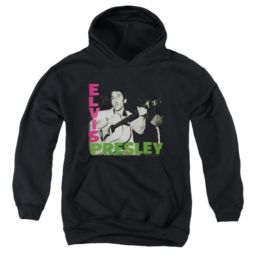 Elvis Presley Elvis Presley Album Youth Cotton Poly Pull-Over Hoodie