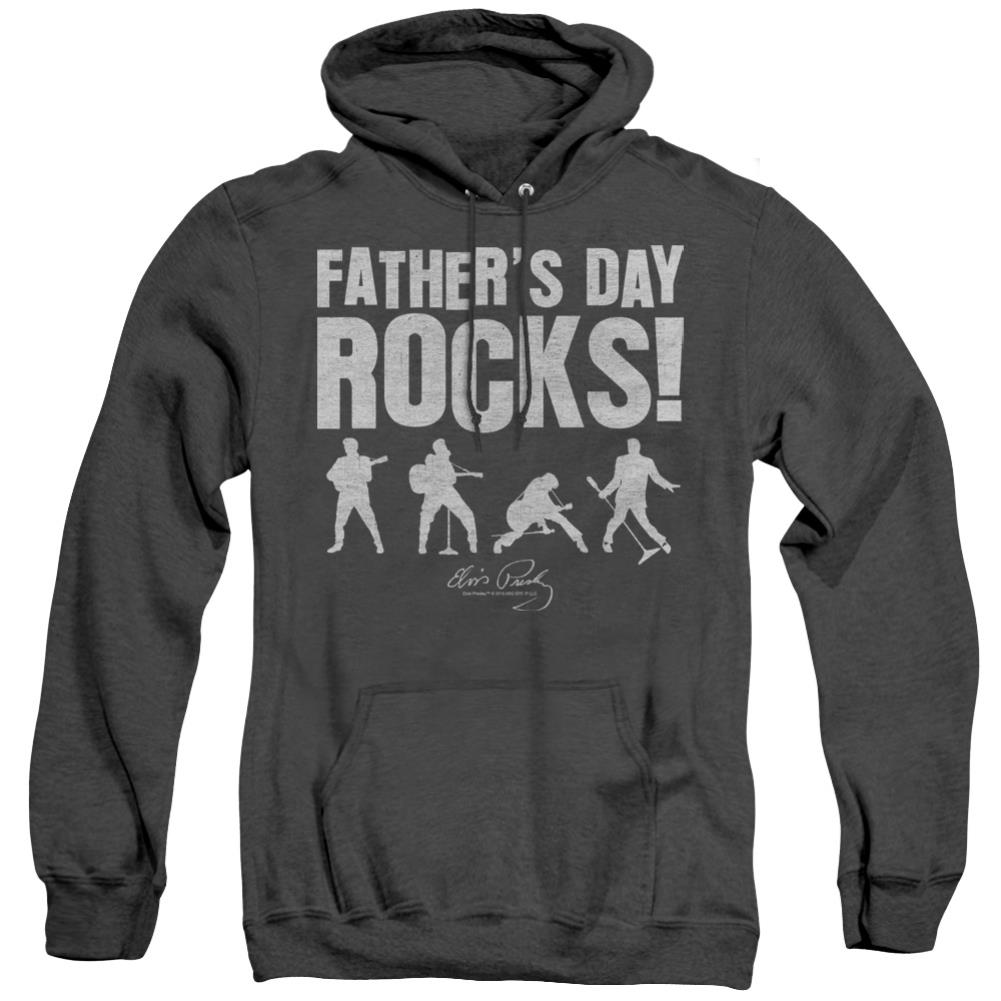 Elvis Presley Fathers Day Rocks Men's Pull-Over Hoodie