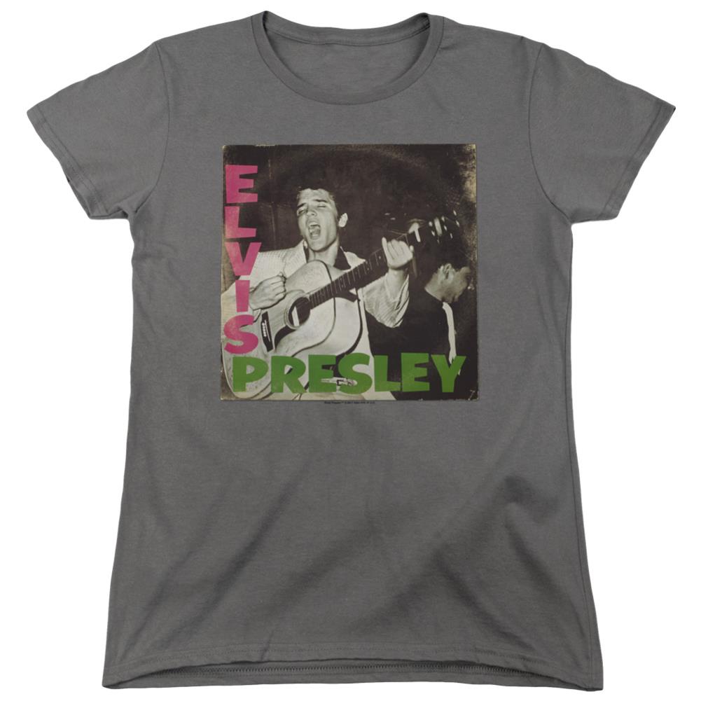 Elvis Presley First LP Women's 18/1 Cotton Short-Sleeve T-Shirt