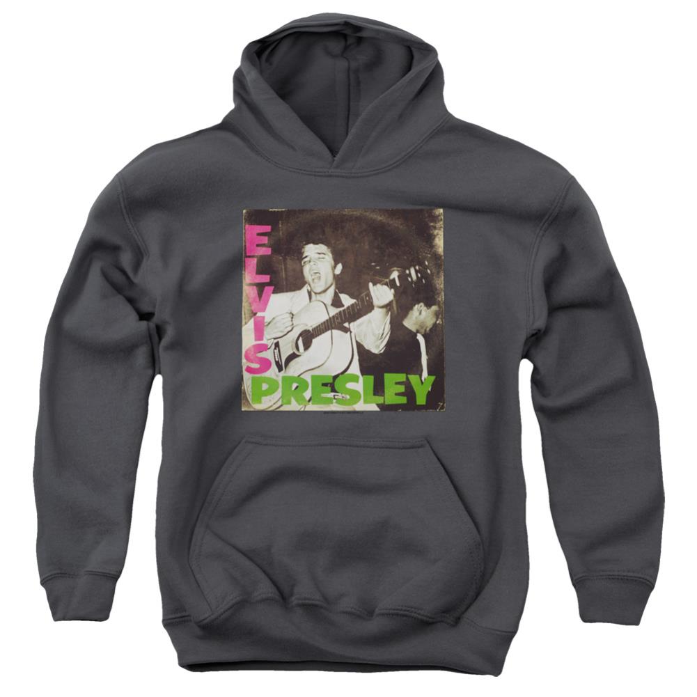 Elvis Presley First LP Youth Cotton Poly Pull-Over Hoodie