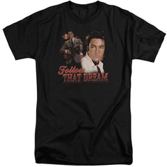 Elvis Presley Follow That Dream Men's 18/1 Tall Cotton Short-Sleeve T-Shirt