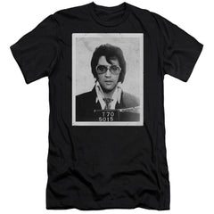 Elvis Presley Framed Men's Ultra-Soft 30/1 Cotton Slim Short-Sleeve T-Shirt