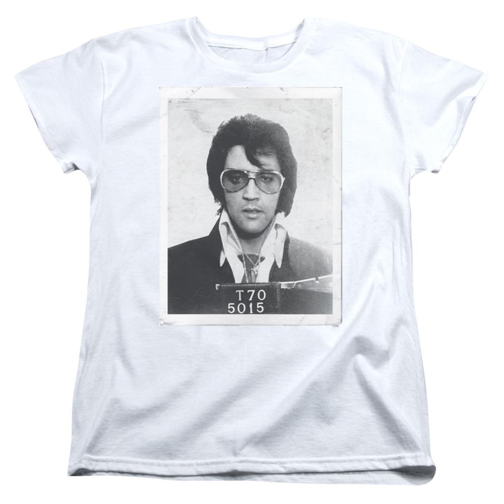 Elvis Presley Framed Women's 18/1 Cotton Short-Sleeve T-Shirt
