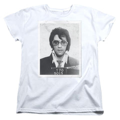 Elvis Presley Framed Women's 18/1 Cotton Short-Sleeve T-Shirt