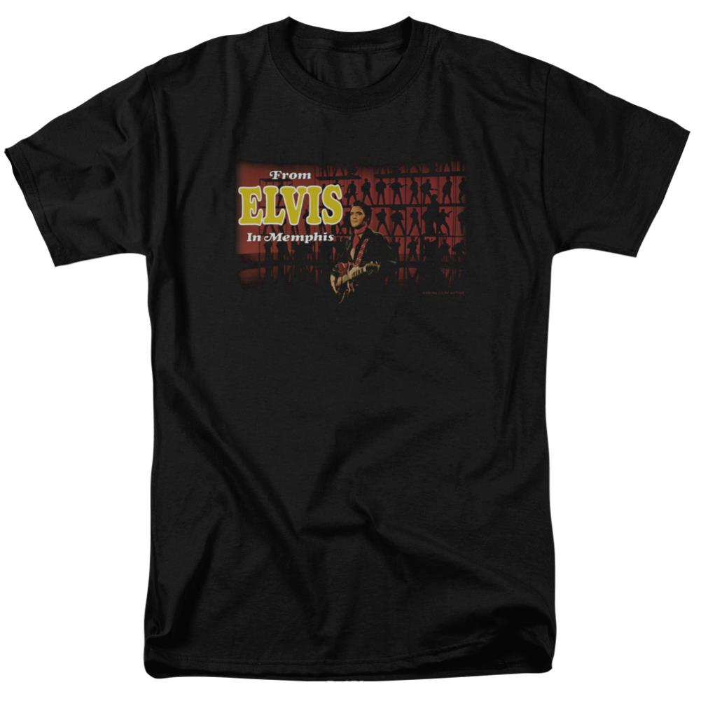 Elvis Presley From Elvis In Memphis Men's 18/1 Cotton Short-Sleeve T-Shirt