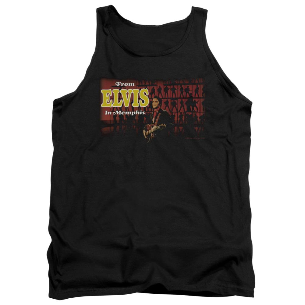Elvis Presley From Elvis In Memphis Men's 18/1 Cotton Tank Top