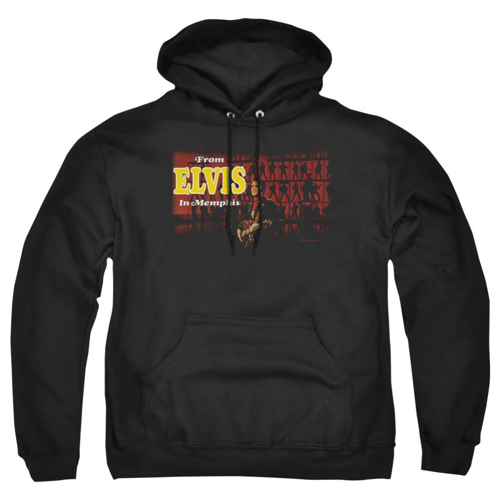 Elvis Presley From Elvis In Memphis Men's Pull-Over 75 25 Poly Hoodie