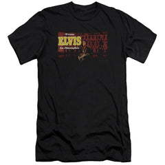 Elvis Presley From Elvis In Memphis Men's Ultra-Soft 30/1 Cotton Slim Short-Sleeve T-Shirt