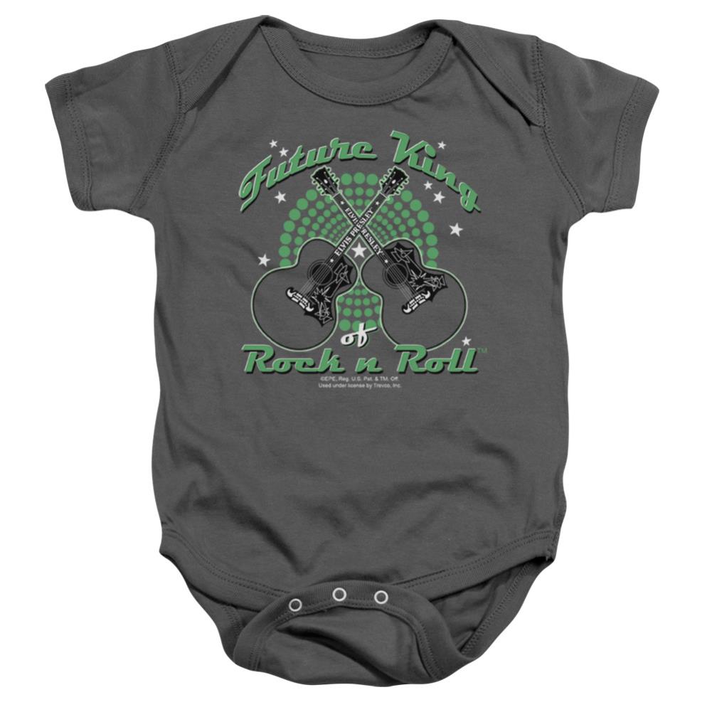 Elvis Presley Future King Infant's Cotton SS Snapsuit