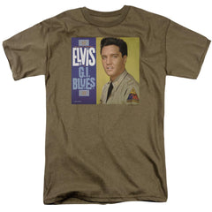 Elvis Presley G I Blues Album Men's 18/1 Cotton Short-Sleeve T-Shirt