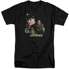 Elvis Presley G I Blues Men's 18/1 Tall Cotton Short-Sleeve T-Shirt