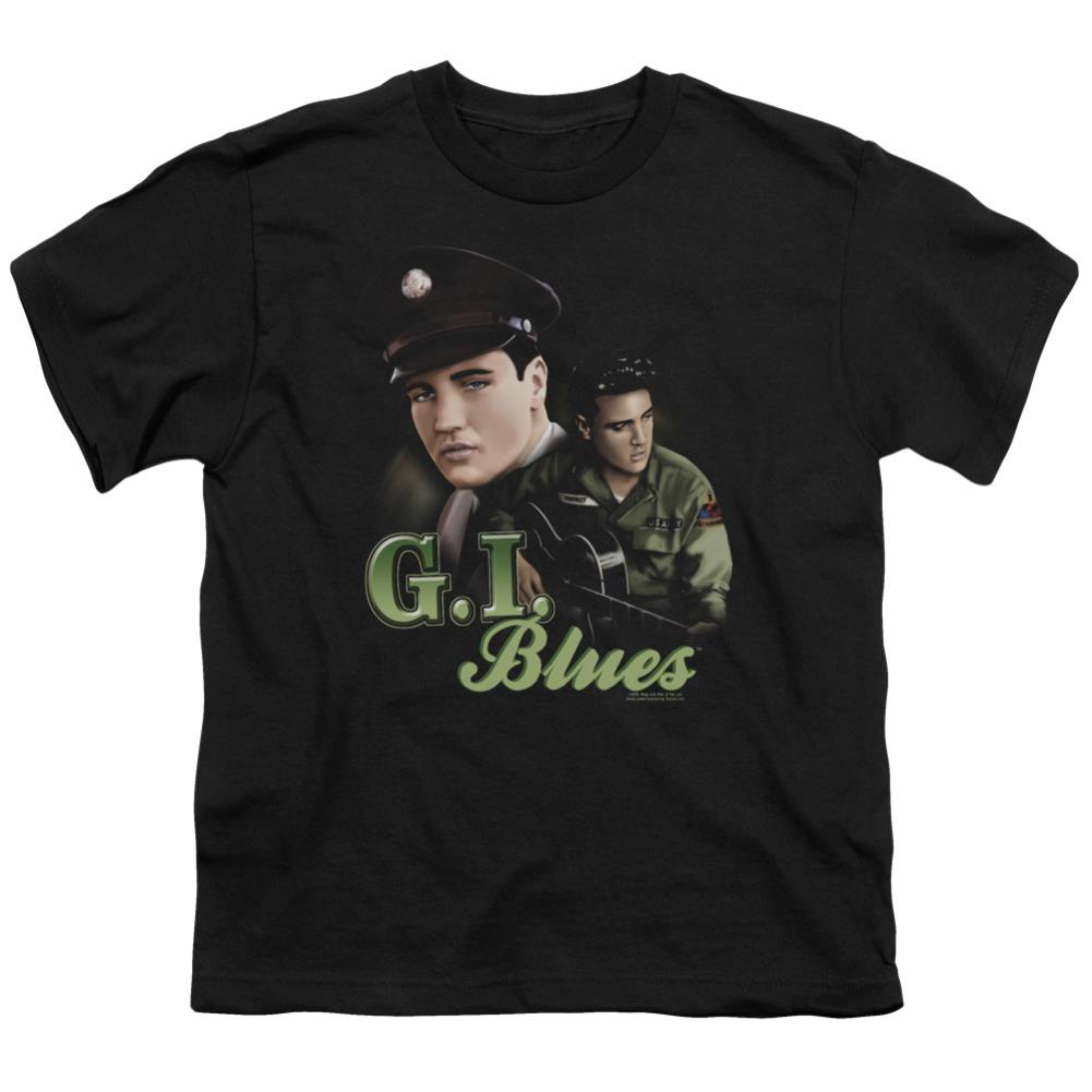 Elvis Presley G I Blues Youth 18/1 100% Cotton Short-Sleeve T-Shirt