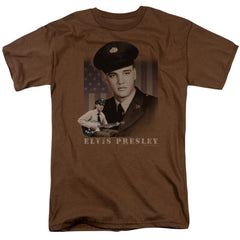 Elvis Presley Gi Elvis Men's 18/1 Cotton Short-Sleeve T-Shirt