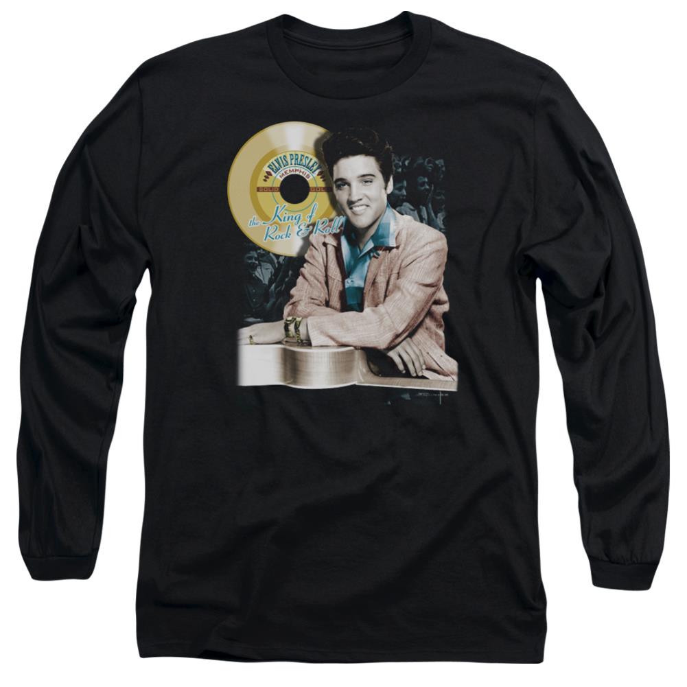 Elvis Presley Gold Record Men's 18/1 Cotton Long-Sleeve T-Shirt