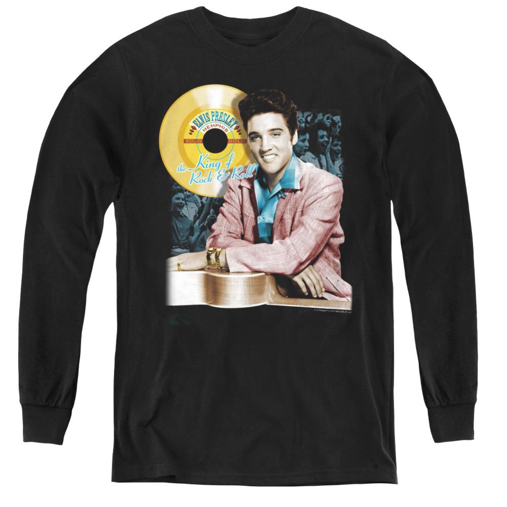 Elvis Presley Gold Record Youth Long-Sleeve T-Shirt