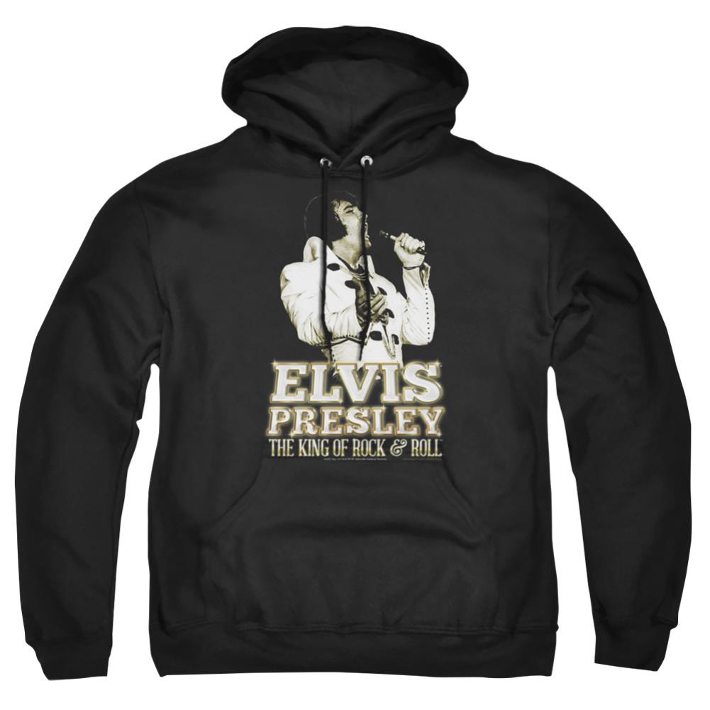 Elvis Presley Golden Men's Pull-Over 75 25 Poly Hoodie