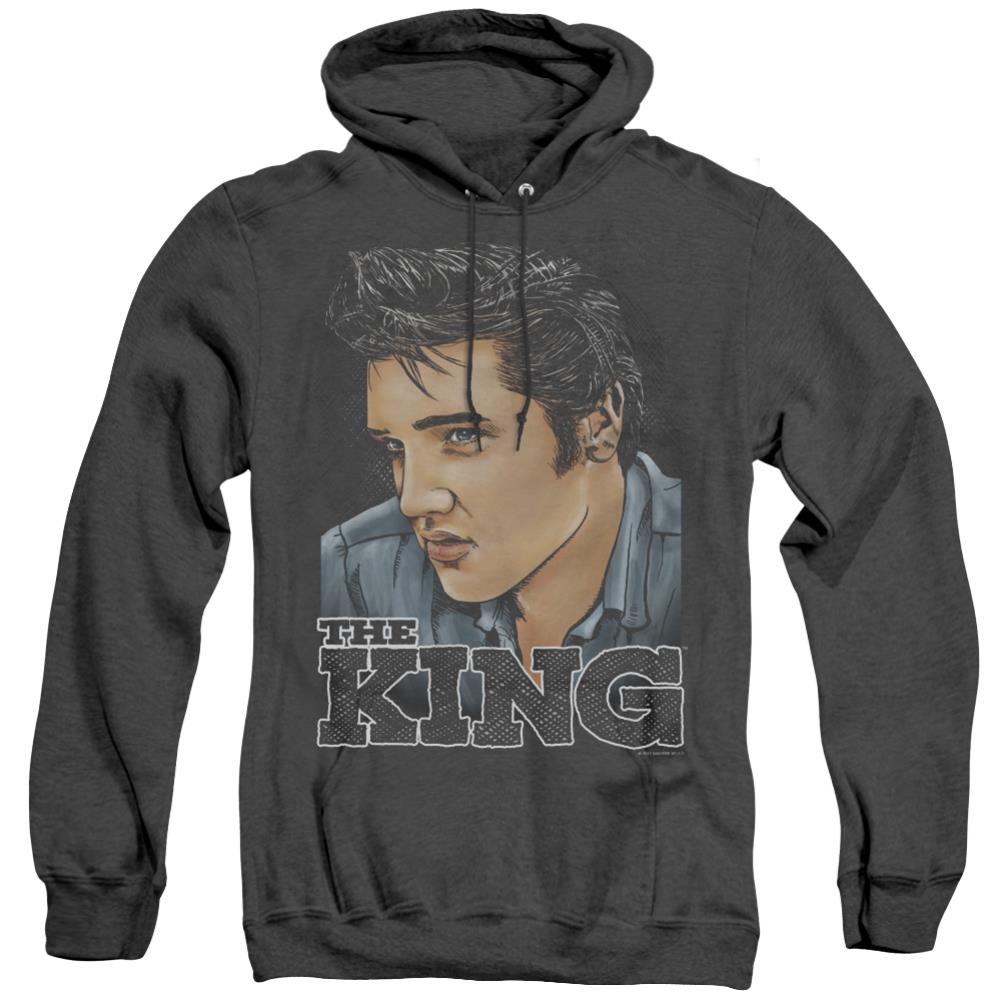 Elvis Presley Graphic King Men's Pull-Over Hoodie